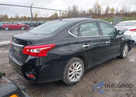 2019 Nissan Sentra Sv z USA, uszkodzony, nr VIN 3N1AB7AP7KL625572